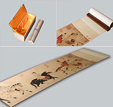 仲巴馆藏书画复制博物馆书画复制服务